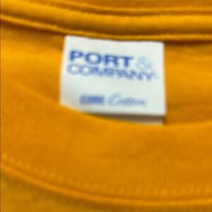 Port & Company Yellow T-Shirt